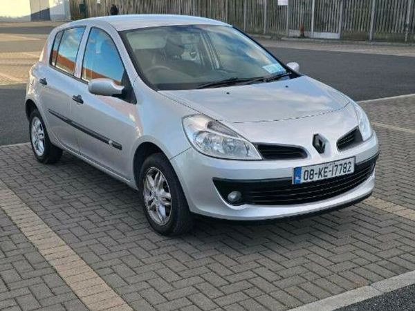 Renault Clio Hatchback, Petrol, 2008, Silver