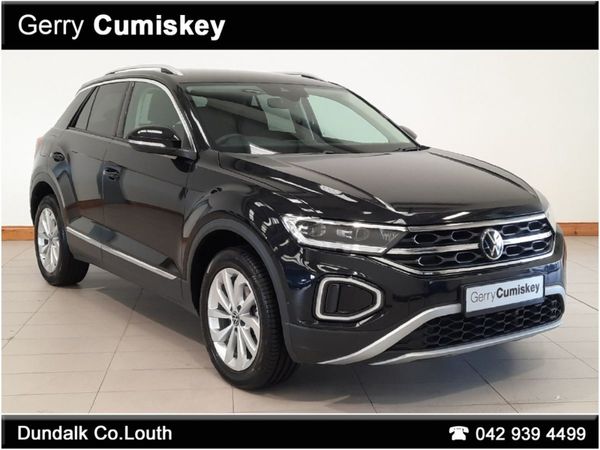 Volkswagen T-Roc SUV, Petrol, 2023, Black