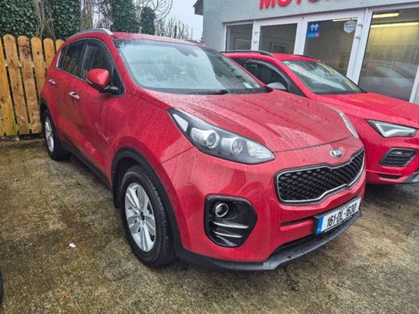 Kia Sportage MPV, Diesel, 2016, Red