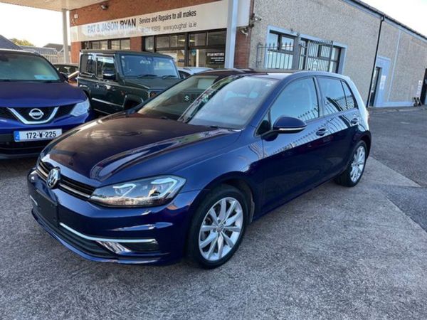 Volkswagen Golf Hatchback, Petrol, 2018, Blue