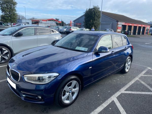 BMW 1-Series Hatchback, Diesel, 2017, Blue