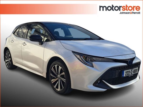 Toyota Corolla Hatchback, Petrol Hybrid, 2022, White