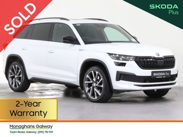 Skoda Kodiaq Estate, Diesel, 2023, White
