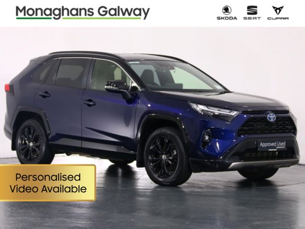 Toyota RAV4 SUV, Petrol Hybrid, 2024, Blue