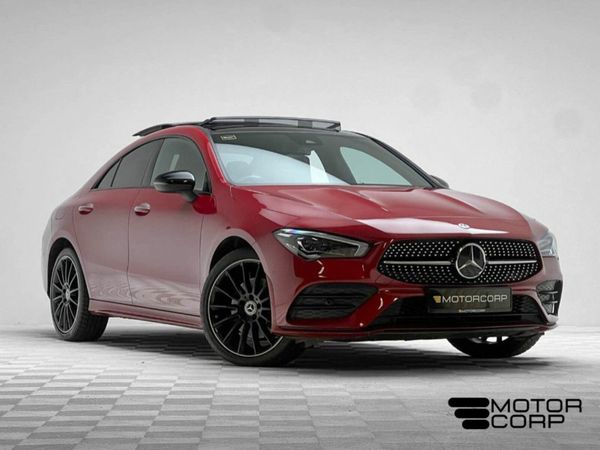 Mercedes-Benz CLA Coupe, Petrol Plug-in Hybrid, 2023, Red