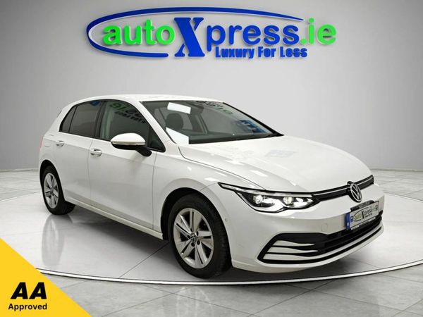 Volkswagen Golf Hatchback, Petrol Hybrid, 2021, White