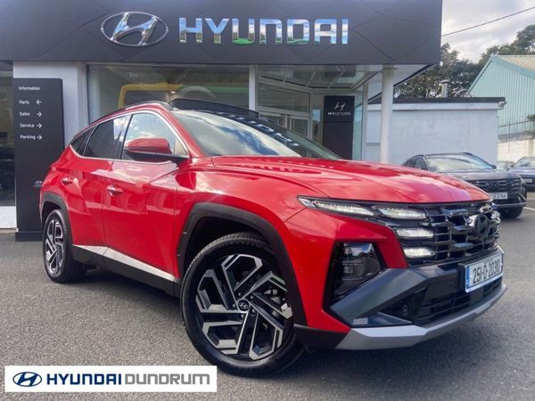 Hyundai Tucson MPV, Hybrid, 2025, Red