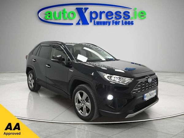 Toyota RAV4 SUV, Petrol Hybrid, 2020, Black