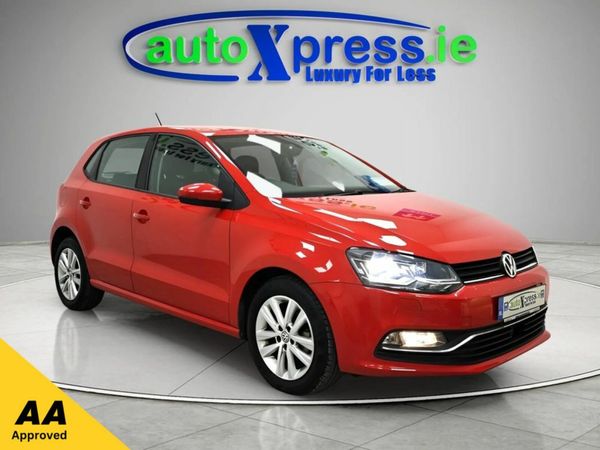 Volkswagen Polo Hatchback, Petrol, 2017, Red