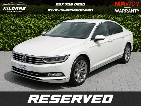 Volkswagen Passat Saloon, Diesel, 2018, White