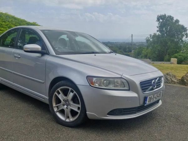 Volvo S40 Saloon, Ethanol Petrol, 2008, Silver