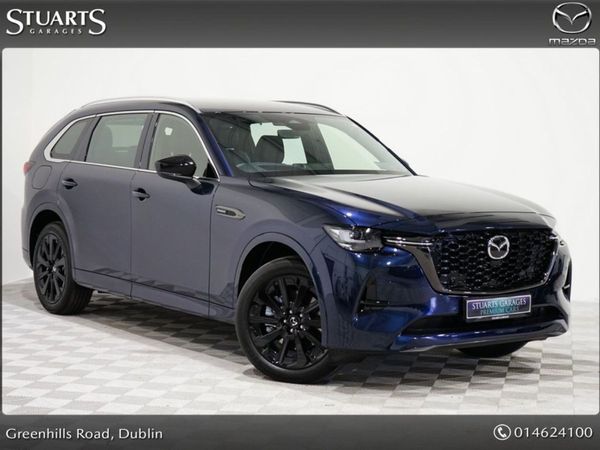 Mazda CX-80 SUV, Hybrid, 2025, Blue