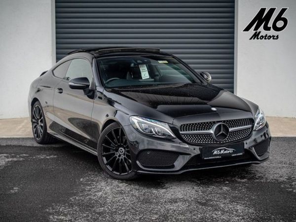 Mercedes-Benz C-Class Coupe, Diesel, 2017, Black