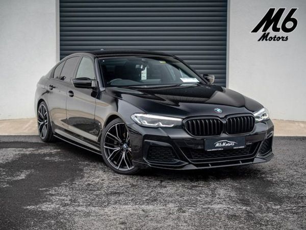 BMW 5-Series Saloon, Diesel, 2021, Black