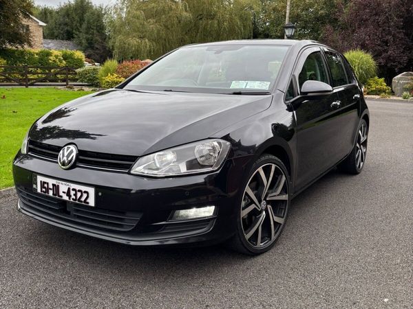 Volkswagen Golf Hatchback, Diesel, 2015, Black