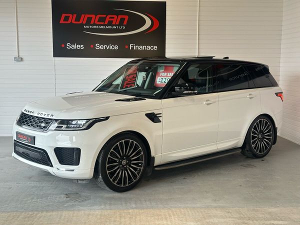 Land Rover Range Rover Sport SUV, Diesel, 2018, White