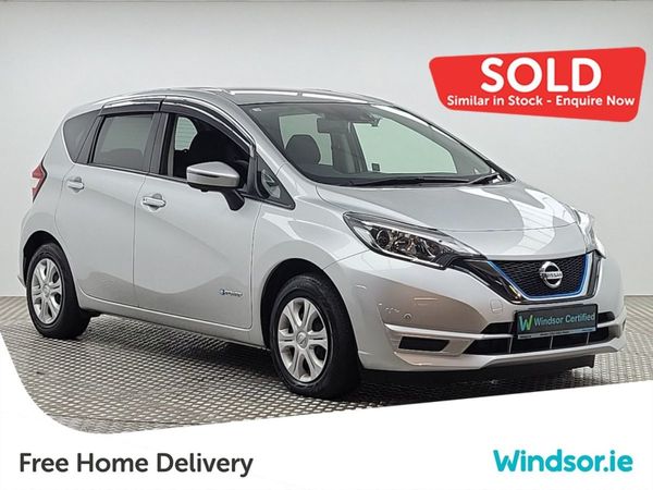 Nissan Note Hatchback, Petrol Hybrid, 2020, Silver
