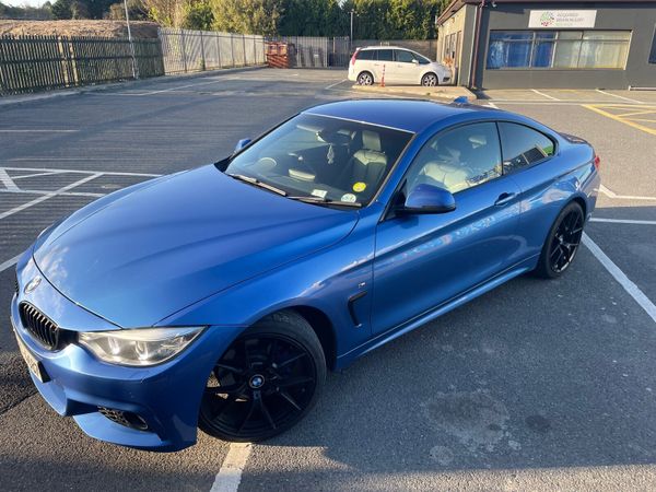 BMW 4-Series Coupe, Diesel, 2015, Blue