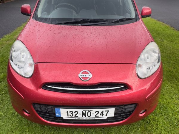 Nissan Micra Hatchback, Petrol, 2013, Red