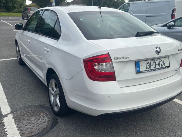 Skoda Rapid Saloon, Diesel, 2013, White