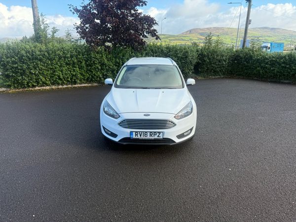 Ford Focus Estate, Diesel, 2018, White