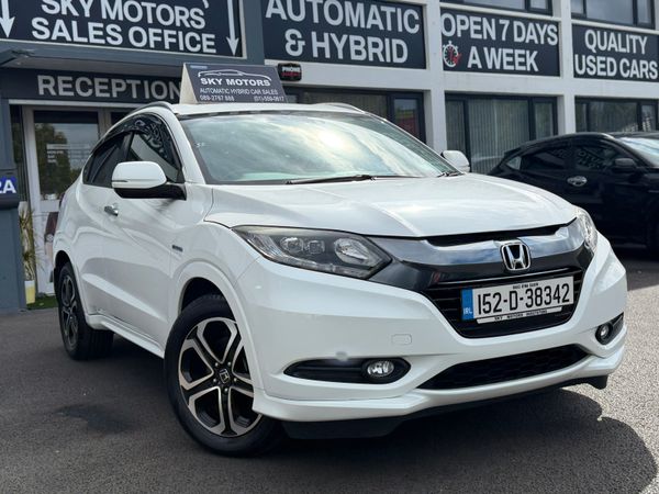 Honda Vezel SUV, Petrol Hybrid, 2015, White