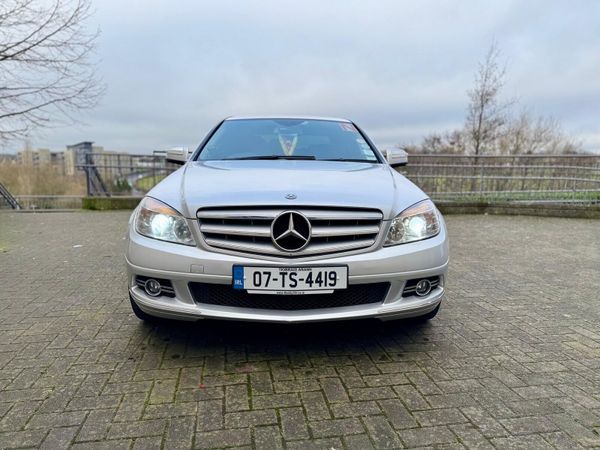 Mercedes-Benz C-Class Saloon, Petrol, 2007, Silver