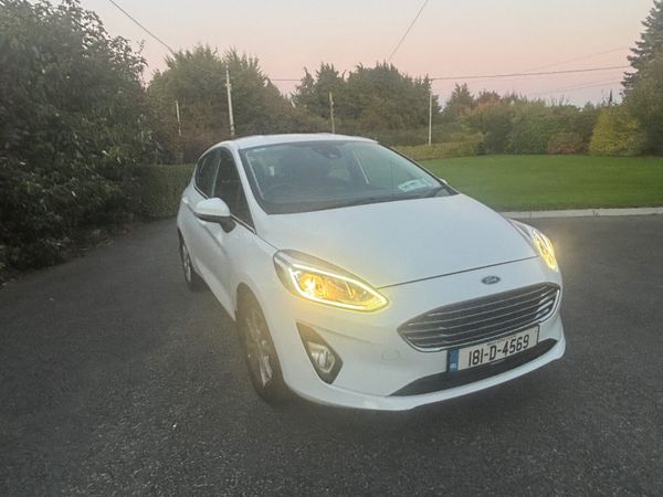 Ford Fiesta Hatchback, Diesel, 2018, White