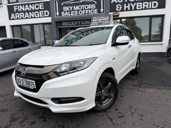 Honda Vezel SUV, Petrol Hybrid, 2016, White