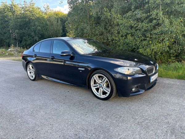 BMW 5-Series Saloon, Diesel, 2014, Black