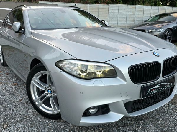 BMW 5-Series Estate, Diesel, 2016, Silver