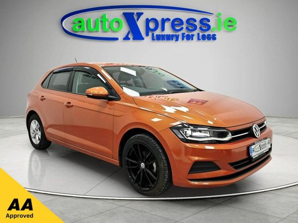 Volkswagen Polo Hatchback, Petrol, 2020, Orange