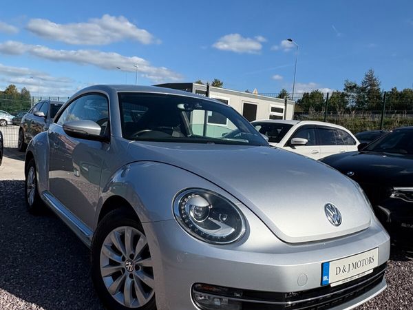 Volkswagen Beetle Hatchback, Petrol, 2015, Silver
