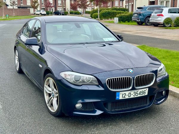 BMW 5-Series Saloon, Diesel, 2012, Blue