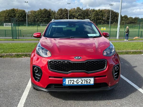 Kia Sportage SUV, Diesel, 2017, Red