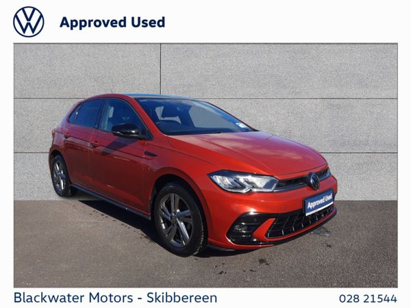 Volkswagen Polo Hatchback, Petrol, 2023, Red