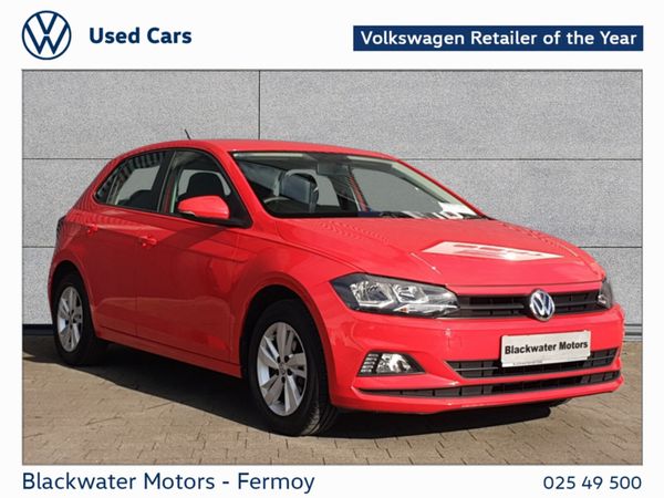 Volkswagen Polo Hatchback, Petrol, 2019, Red
