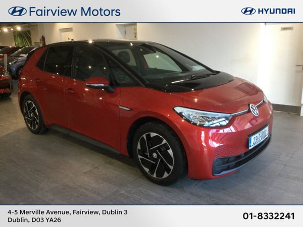 Volkswagen ID.3 Hatchback, Electric, 2023, Red