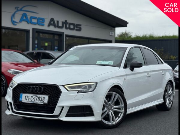 Audi A3 Saloon, Petrol, 2017, White