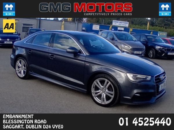 Audi A3 Saloon, Petrol, 2015, Grey