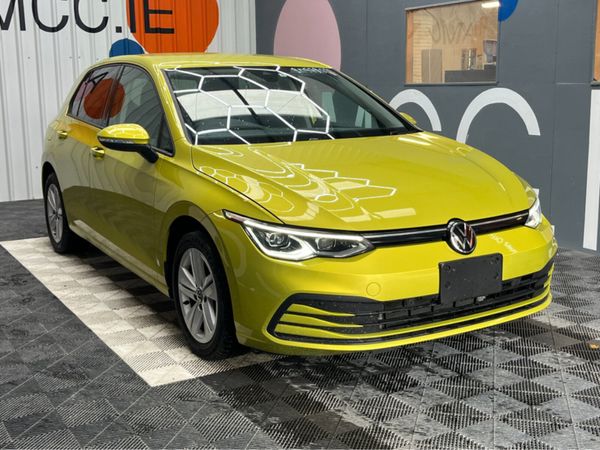 Volkswagen Golf Hatchback, Petrol Hybrid, 2021, Yellow