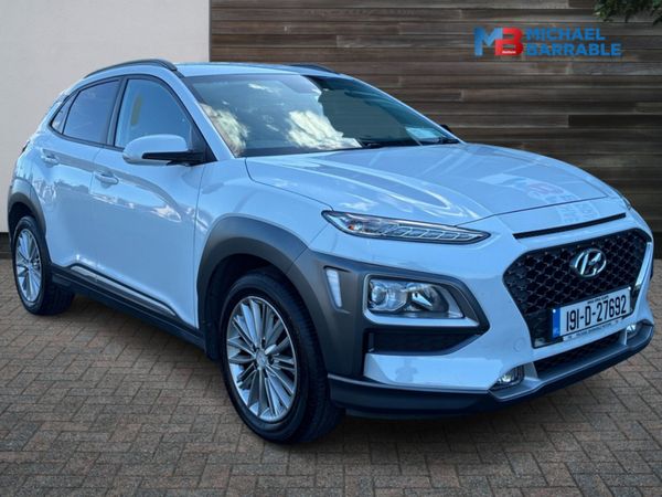 Hyundai KONA MPV, Petrol, 2019, White