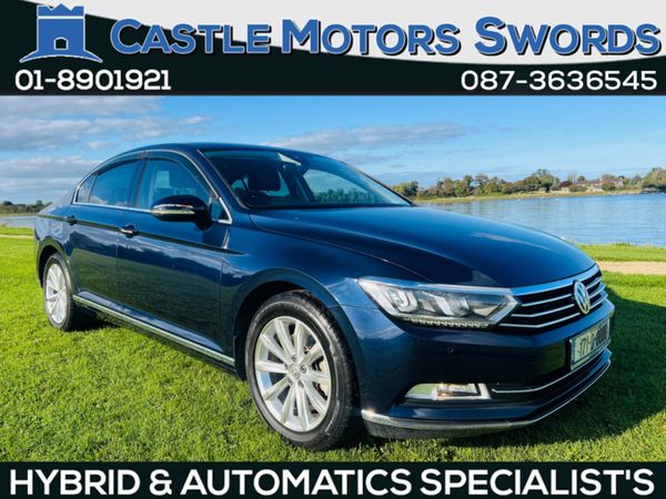 Volkswagen Passat Saloon, Petrol, 2017, Blue