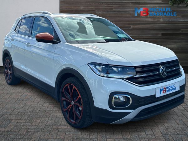 Volkswagen T-Cross SUV, Petrol, 2020, White