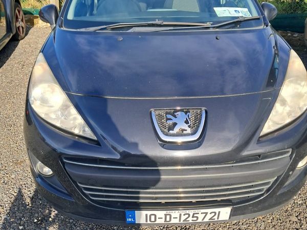 Peugeot 207 Hatchback, Diesel, 2010, Black