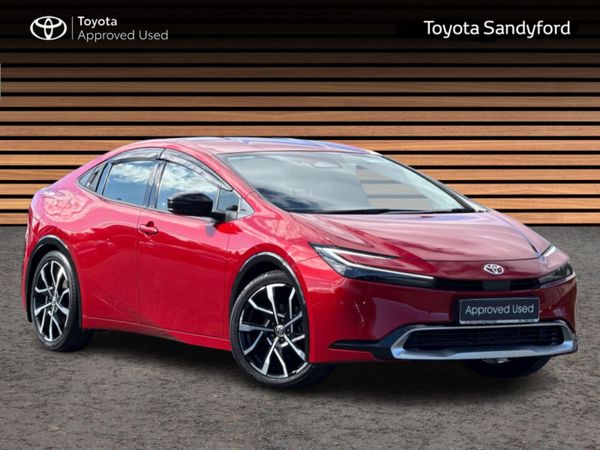 Toyota Prius Hatchback, Petrol Plug-in Hybrid, 2024, Red