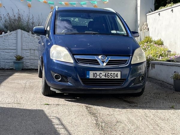 Vauxhall Zafira MPV, Petrol, 2010, Blue
