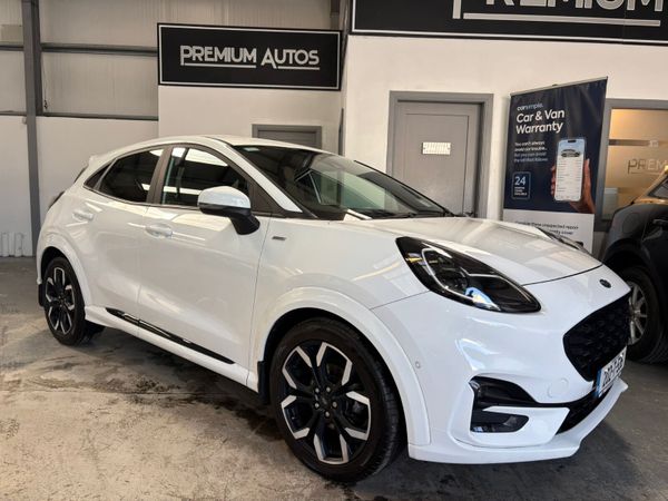 Ford Puma MPV, Petrol Hybrid, 2020, White