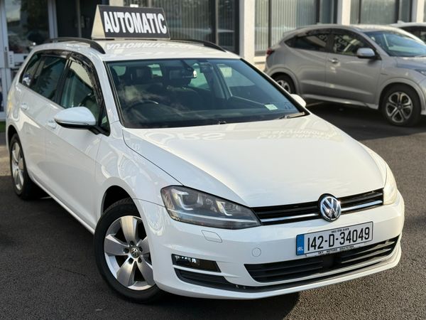 Volkswagen Golf Estate, Petrol, 2014, White