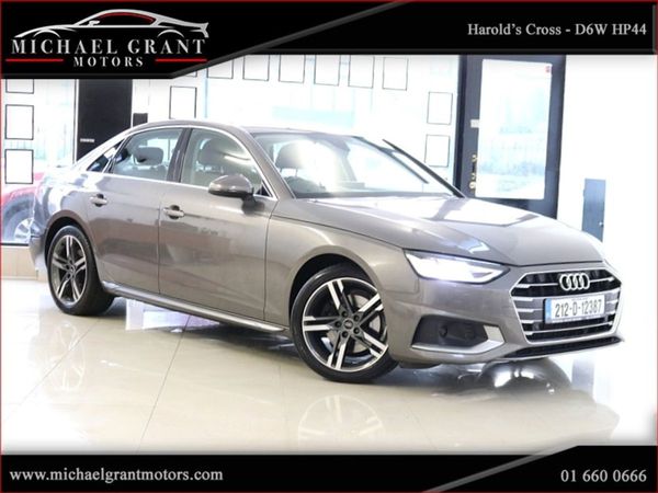 Audi A4 Saloon, Diesel, 2021, Grey